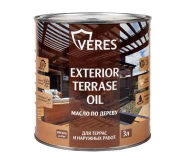 Масло для дерева Veres Exterior Terrase Oil тик (3л)